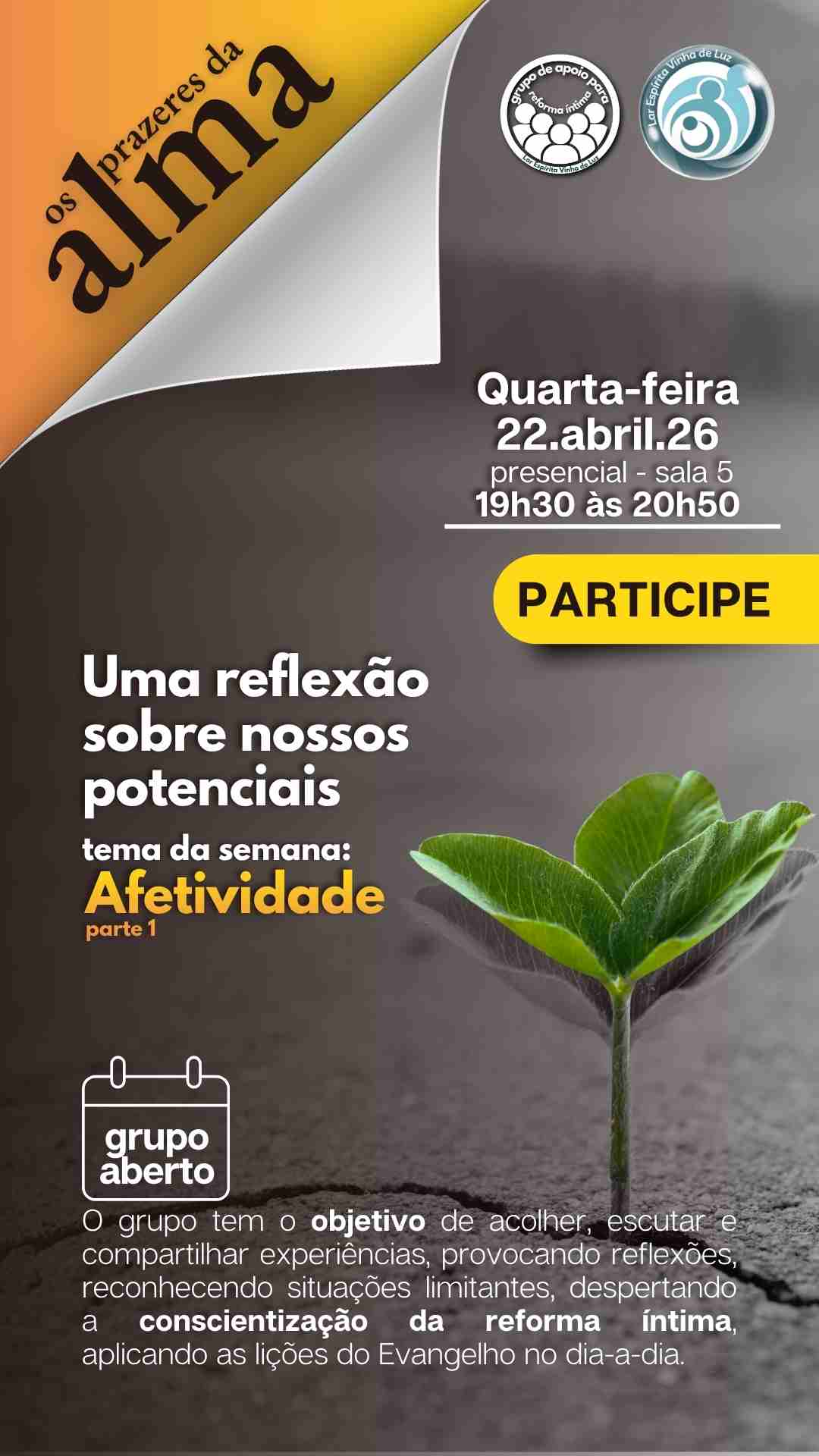 GAE Grupo de Apoio Espiritual