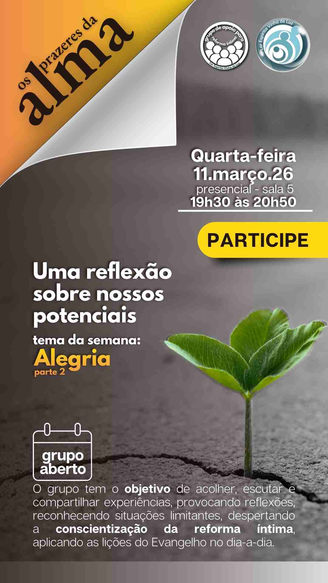 GAE Grupo de Apoio Espiritual