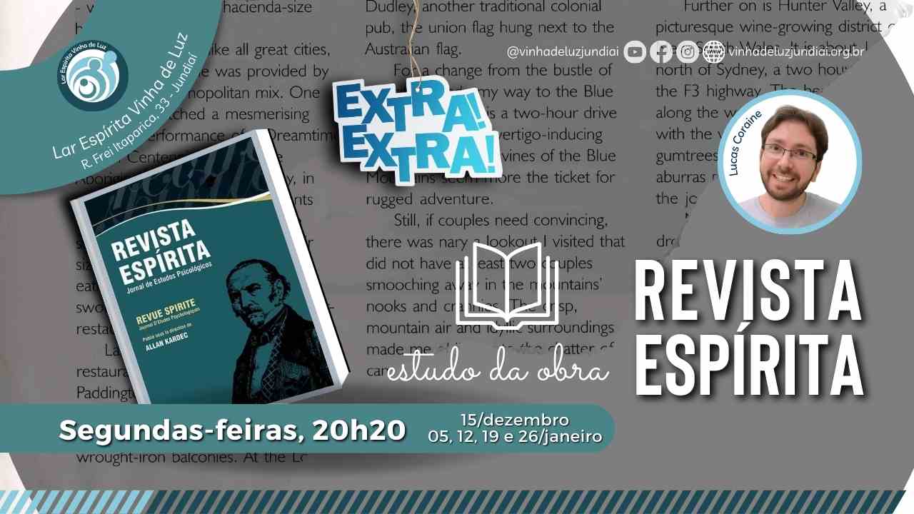 Estudo da obra — REVISTA ESPÍRITA