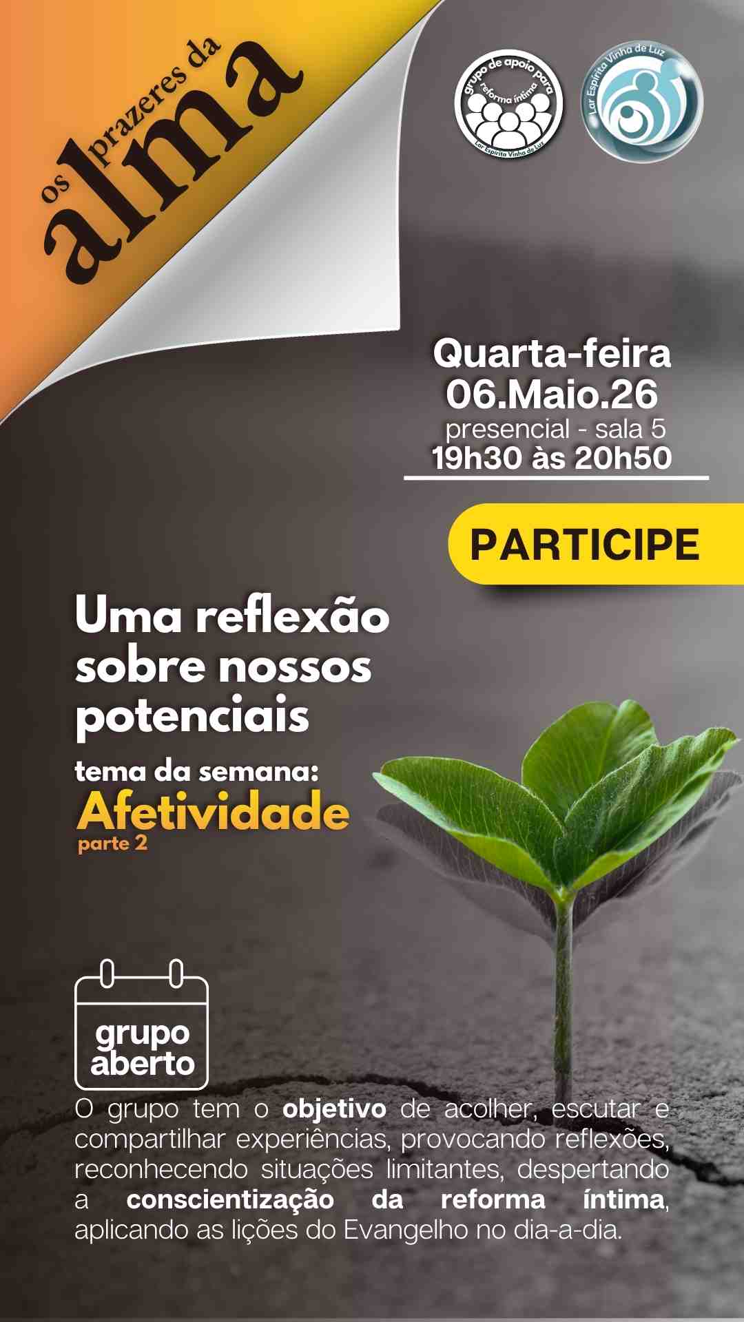 GAE Grupo de Apoio Espiritual