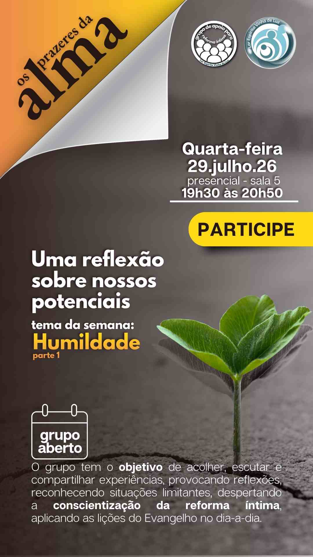 GAE Grupo de Apoio Espiritual