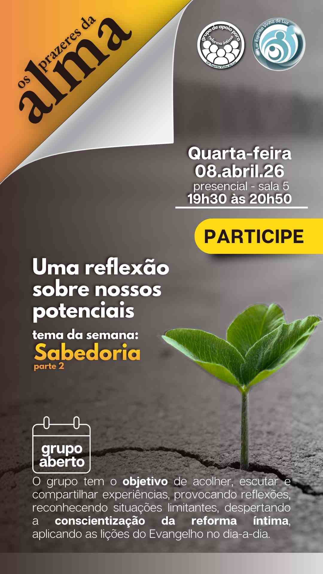 GAE Grupo de Apoio Espiritual