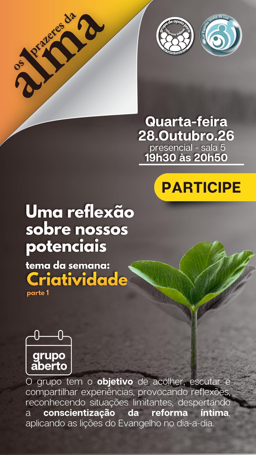 GAE Grupo de Apoio Espiritual